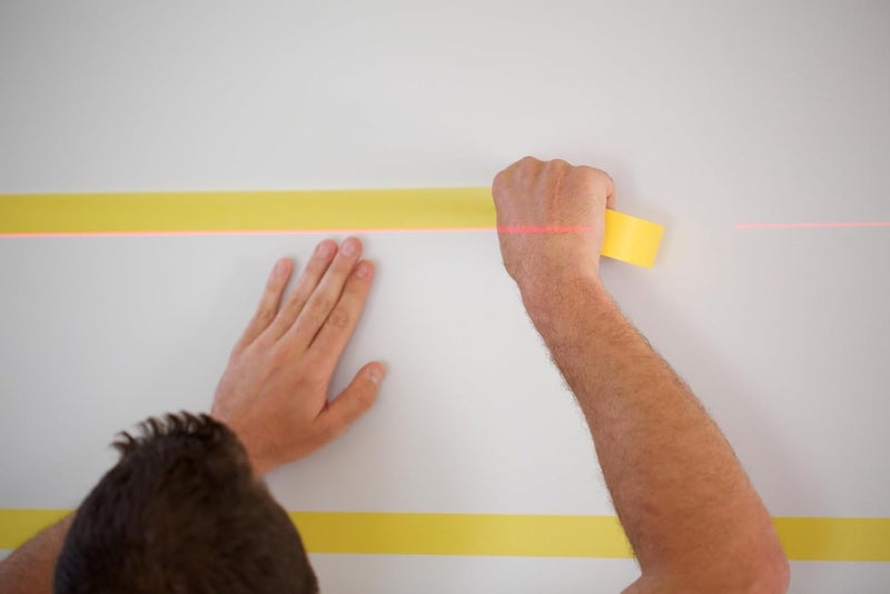 FrogTape Delicate Surface Multi-Use Painter's Tape with PAINTBLOCK, Low Adhesion, 1.41 inch Width, Yellow (280221) (Pack of 3) - Image 2
